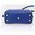 Autre Marque Borsa a mano Saint Laurent Baby Duffel in pelle 2way blu e oro - vista 11