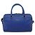 Autre Marque Borsa a mano Saint Laurent Baby Duffel in pelle 2way blu e oro - vista 2