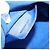 Autre Marque Borsa a mano Saint Laurent Baby Duffel in pelle 2way blu e oro - vista 23