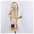 GUCCI Sherry Line Shoulder Bag Leather Ivory Gold - vista 30