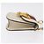 GUCCI Sherry Line Shoulder Bag Leather Ivory Gold - vista 4