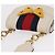 GUCCI Sherry Line Shoulder Bag Leather Ivory Gold - vista 7