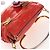 Miu Miu Hand Bag Patent leather 2way Orange Gold - vista 14