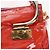 Miu Miu Hand Bag Patent leather 2way Orange Gold - vista 27