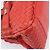 Bottega Veneta INTRECCIATO Hand Bag Leather Red Silver - vista 16