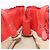 Bottega Veneta INTRECCIATO Hand Bag Leather Red Silver - vista 19