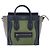 Céline CELINE Luggage Nano Shopper Hand Bag Leather 2way Navy Gold - vista 13