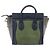 Céline CELINE Luggage Nano Shopper Hand Bag Leather 2way Navy Gold - vista 2