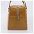 CHANEL Choco Bar Hand Bag Patent Yellow Silver CC - vista 6