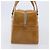 CHANEL Choco Bar Hand Bag Patent Yellow Silver CC - vista 7