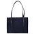 GUCCI Tote Bag Suede Navy Gold - vista 3