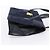 GUCCI Tote Bag Suede Navy Gold - vista 5