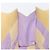CHANEL Tote Bag Vinyl Beige Purple CC - vista 20