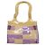 CHANEL Tote Bag Vinyl Beige Purple CC - vista 3