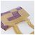CHANEL Tote Bag Vinyl Beige Purple CC - vista 7
