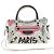 Balenciaga Graffiti The City Mini Bag Leather 2way White 300295 - vista 13