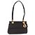 Bolso de Hombro Christian Dior Canage Canvas Negro Dorado