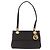 Bolso de Hombro Christian Dior Canage Canvas Negro Dorado - vista 2