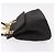 Bolso de Hombro Christian Dior Canage Canvas Negro Dorado - vista 6