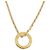 Céline CELINE Circle Halskette Metall Gold