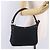 GUCCI GG Canvas Hand Bag Black Gold Tone 146244 - vista 26