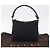 GUCCI GG Canvas Hand Bag Black Gold Tone 146244 - vista 27