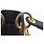Christian Dior Lady Dior Canage Hand Bag Canvas Black Gold - vista 16
