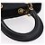Christian Dior Lady Dior Canage Hand Bag Canvas Black Gold - vista 7