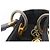 Christian Dior Lady Dior Canage Hand Bag Canvas Black Gold - vista 9