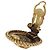 CHANEL Boucles d'oreilles métal Doré CC - vue 12