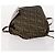 Mochila FENDI de lona Zucca Marrón Negro - vista 4
