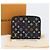 LOUIS VUITTON Monogram Multicolor Zippy Coin Purse Black M93740 LV - vista 12