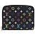 LOUIS VUITTON Monogram Multicolor Zippy Coin Purse Black M93740 LV - vista 13