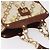 LOUIS VUITTON Charm Cabas Bron Hand Bag Brown White M95157 LV - vista 7