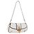 Salvatore Ferragamo Shoulder Bag Leather White Gold