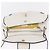 Salvatore Ferragamo Shoulder Bag Leather White Gold - vista 18