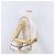 Salvatore Ferragamo Shoulder Bag Leather White Gold - vista 27