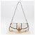 Salvatore Ferragamo Shoulder Bag Leather White Gold - vista 28