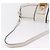 Salvatore Ferragamo Shoulder Bag Leather White Gold - vista 8