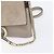 Chloé Chloe Fay Shoulder Bag Leather Suede Beige Gold - vista 19