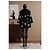 Abrigo de piel Dolce & Gabbana estampado estrellas - vista 5