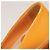 Dior Peep-Toe Plateau-Pumps aus orangefarbenem Lackleder - Ansicht 11