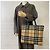 Burberry Borsa Tote in Lana e Pelle a Quadri - vista 16