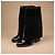 Givenchy Stivaletti in pelle e camoscio nero - vista 2