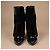Givenchy Stivaletti in pelle e camoscio nero - vista 3
