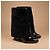 Givenchy Stivaletti in pelle e camoscio nero - vista 4