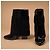 Givenchy Stivaletti in pelle e camoscio nero - vista 6