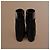 Stivaletti Givenchy in pelle e camoscio nero con zeppa - vista 11