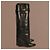 Stivaletti Givenchy Shark Lock in pelle nera - vista 2