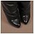 Givenchy Botas Shark Lock em couro preto - vista 6